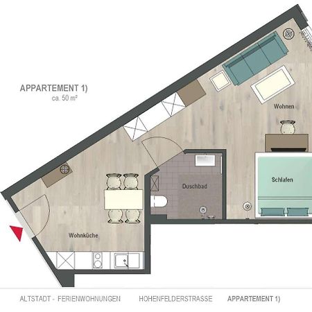 Cozy-Flats Koblenz Leilighet Koblenz  Eksteriør bilde