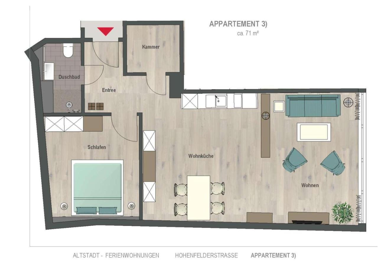Cozy-Flats Koblenz Leilighet Koblenz  Eksteriør bilde