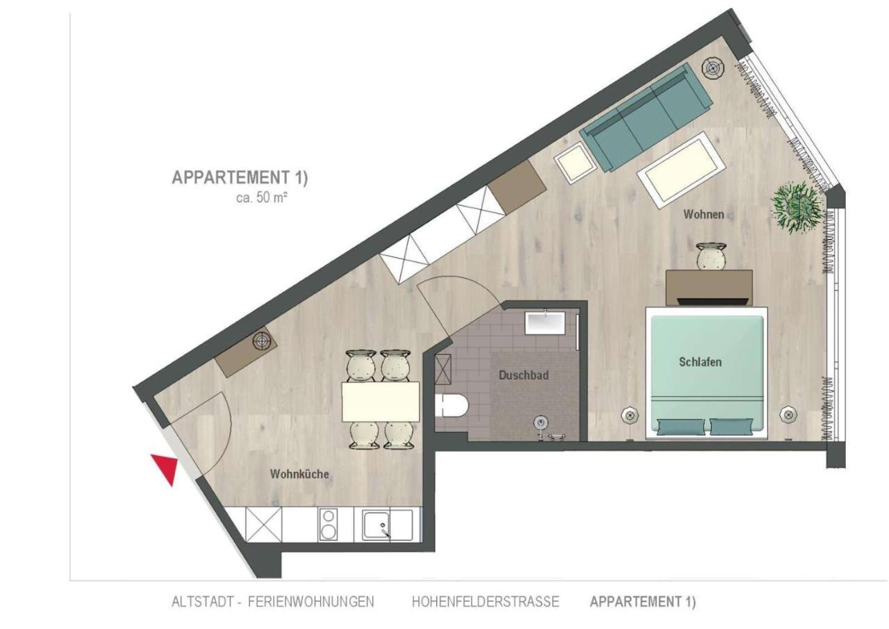 Cozy-Flats Koblenz Leilighet Koblenz  Eksteriør bilde